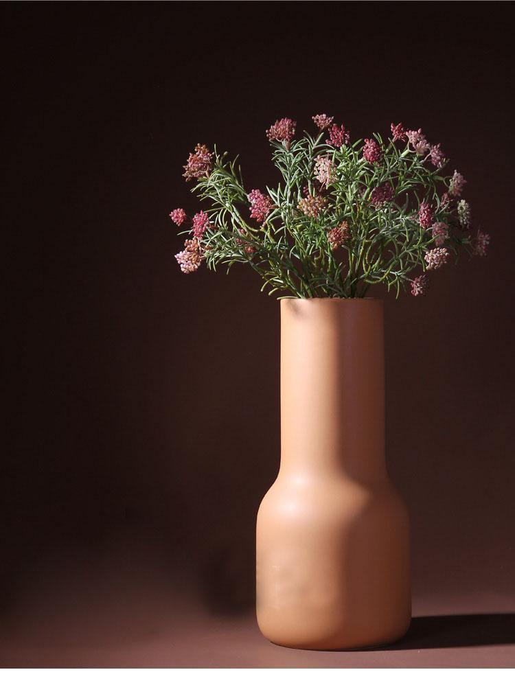 Garduru Keramik-Blumenvase | Warme Farbpalette | Elegantes Design | Perfekte Dekoration für Zuhause