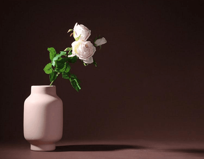 Garduru Keramik-Blumenvase | Warme Farbpalette | Elegantes Design | Perfekte Dekoration für Zuhause