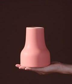 Garduru Keramik-Blumenvase | Warme Farbpalette | Elegantes Design | Perfekte Dekoration für Zuhause