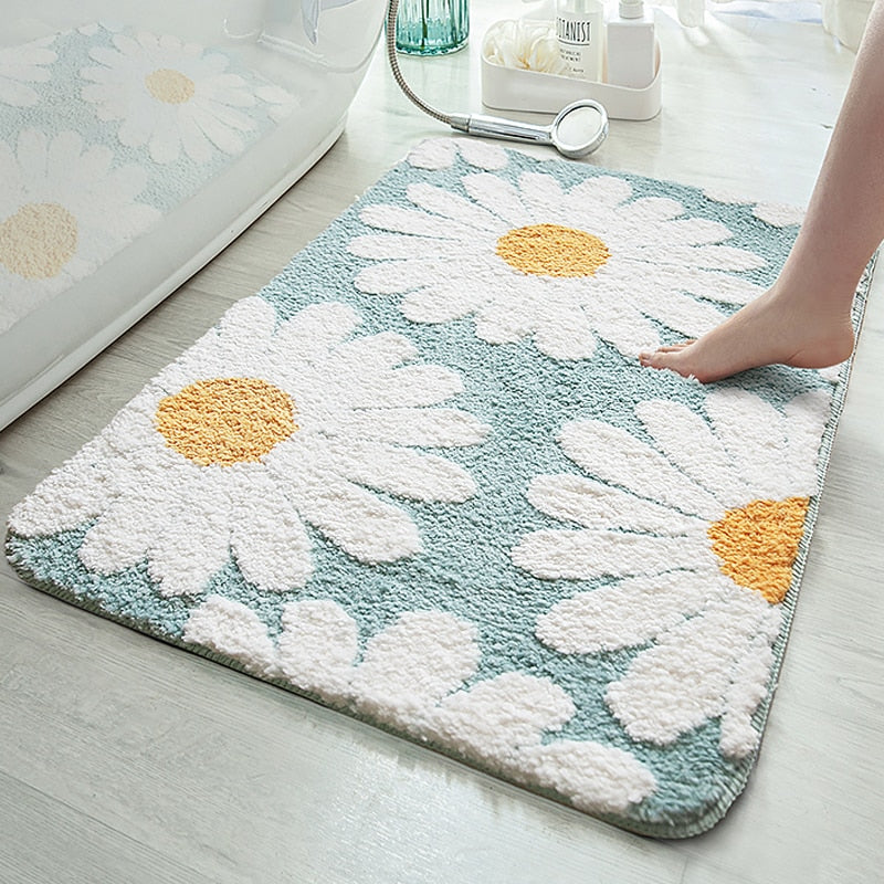 Daisy Bloom Badteppich