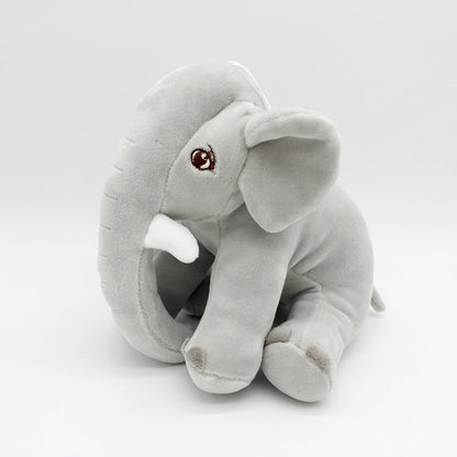 SnugglePhant – Weicher Plüsch Baby-Elefant Kuscheltier mit Saugnapf