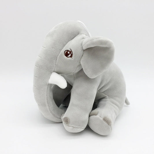 SnugglePhant – Weicher Plüsch Baby-Elefant Kuscheltier mit Saugnapf