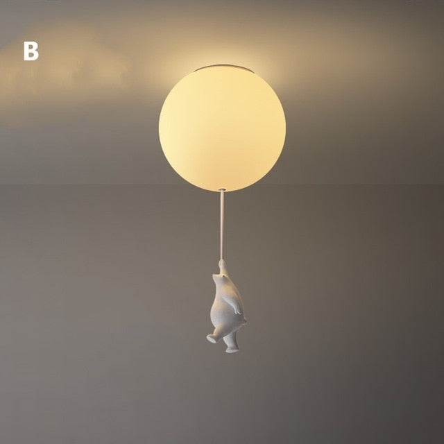 Ballonbär Deckenleuchte