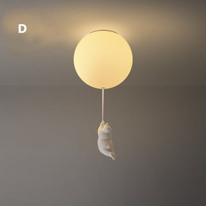 BalloonBear™ Deckenleuchte | Verspielte LED Kinderzimmerlampe | Kreatives Design | Stimmungsvolle Beleuchtung