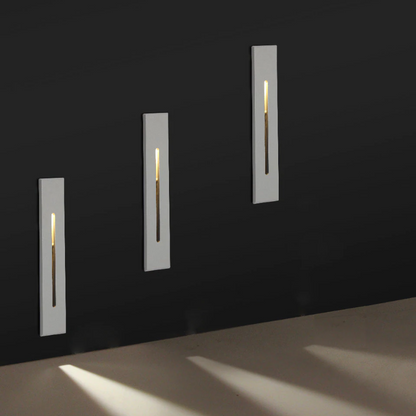 RoyaleGlow Sleek Eingelassene LED-Eck-Wandlampe - Modernes energieeffizientes Design