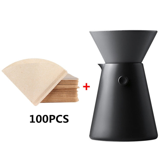 Stilvoller Kaffeefilter aus Keramik