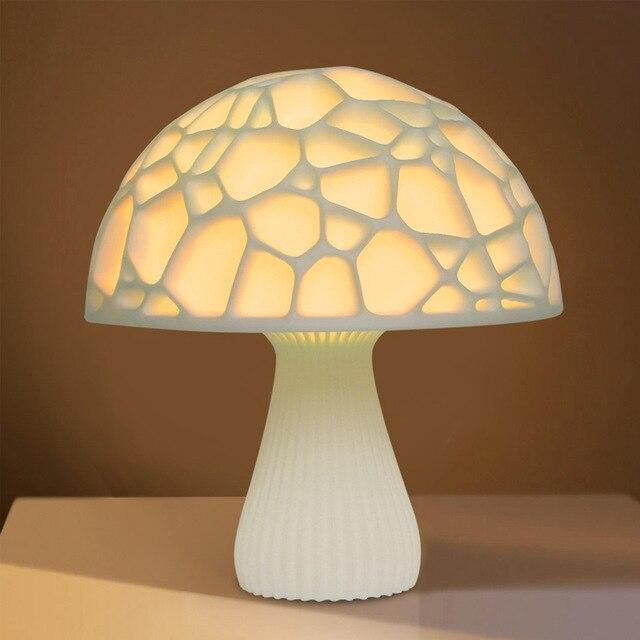 Garduru Print Elegante Pilz Tischlampe Raum