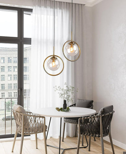 Garduru Glas Globus Pendelleuchten