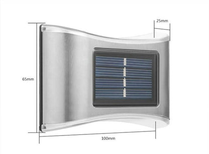 Solar LED Außenwandleuchten