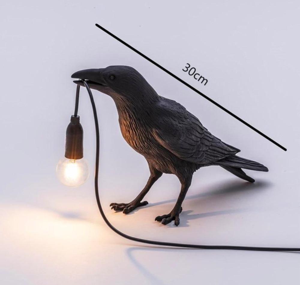 Garduru Nordic Bird Wandleuchte | Einzigartiges Design | Tischlampe & Wandlampe für Modernes Zuhause