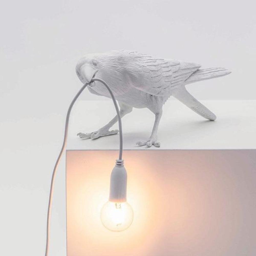 Garduru Nordic Bird Wandleuchte | Einzigartiges Design | Tischlampe & Wandlampe für Modernes Zuhause