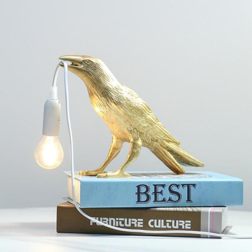 Garduru Nordic Bird Wandleuchte | Einzigartiges Design | Tischlampe & Wandlampe für Modernes Zuhause