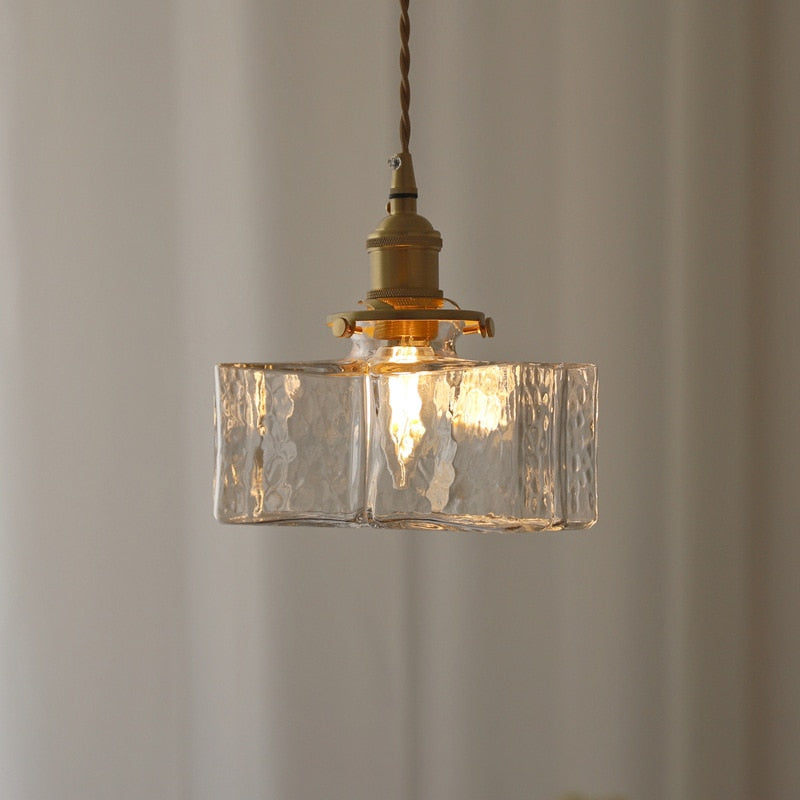 Whitley - Vintage Glas Pendelleuchten