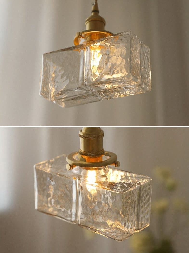 Whitley - Vintage Glas Pendelleuchten