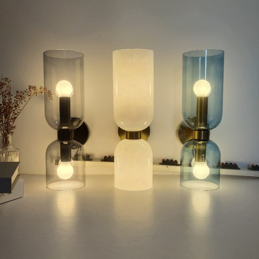 Jewel - Moderne Glas Wandlampe