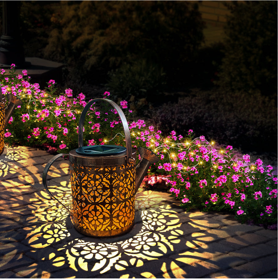 Garduru | Elegante Solar-Gartenlampe mit warmen LED-Lichtern