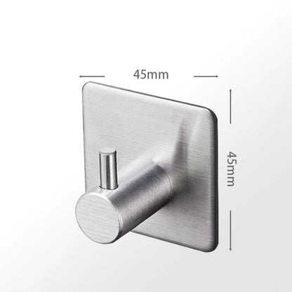 SteelGrip – Selbstklebende Edelstahlhaken für Badezimmer, Küche & mehr