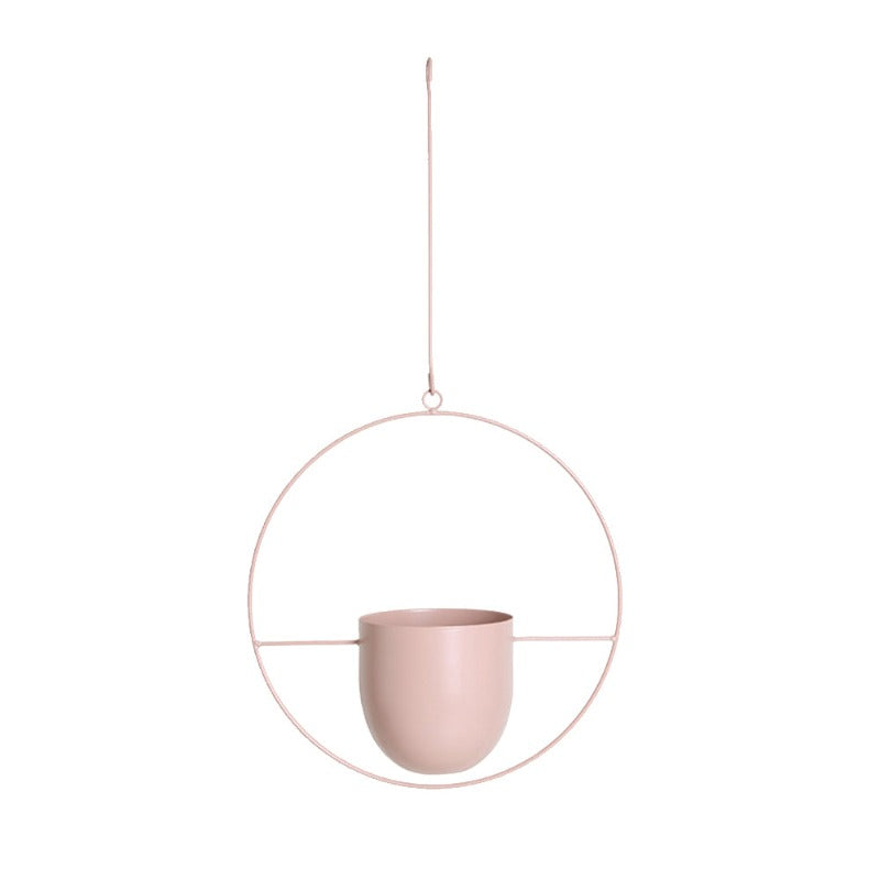 Schwebender Metall-Blumentopf – Modern & Elegant