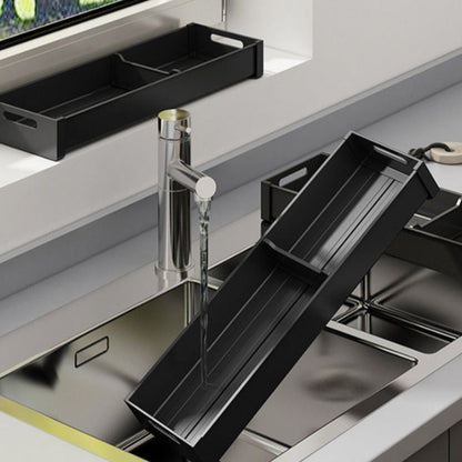 Aluminium Küchenladeorganisator mit rutschfestem und kratzfestem Design – Anpassen für verschiedene Schubladen