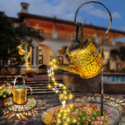 Garduru | Elegante Solar-Gartenlampe mit warmen LED-Lichtern