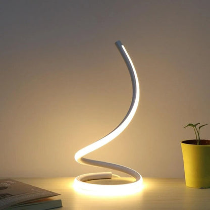 Spiral Tischlampe