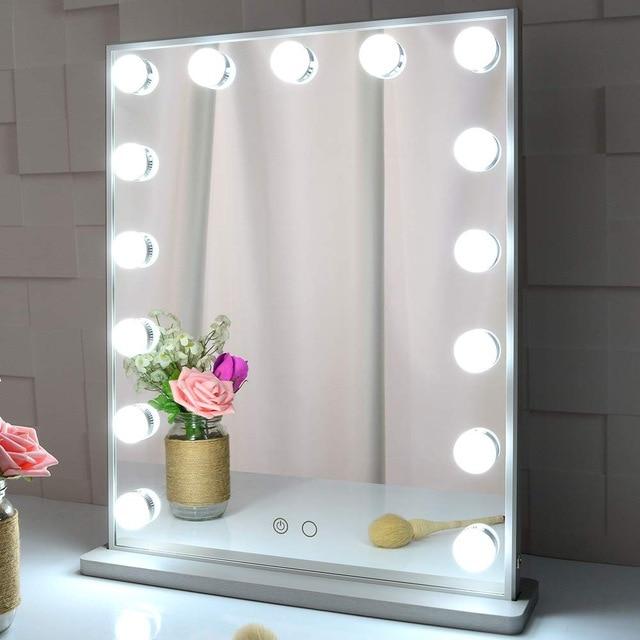 RoyaleGlow LED Makeup-Spiegellichter – Dimmbar & Einstellbare 3-Farben Schminkbeleuchtung