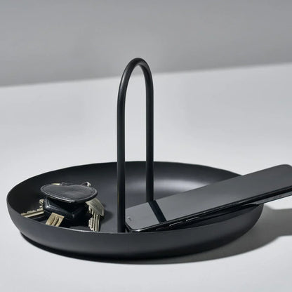 Chic Rund Aufbewahrungstablett Organizer