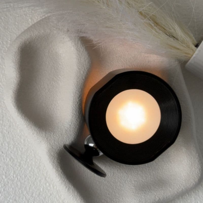 Drahtlose LED-Wandlampe - 360-Grad-Bewegung Lesewandlampe für Schlafzimmer, Wohnzimmer, Studio