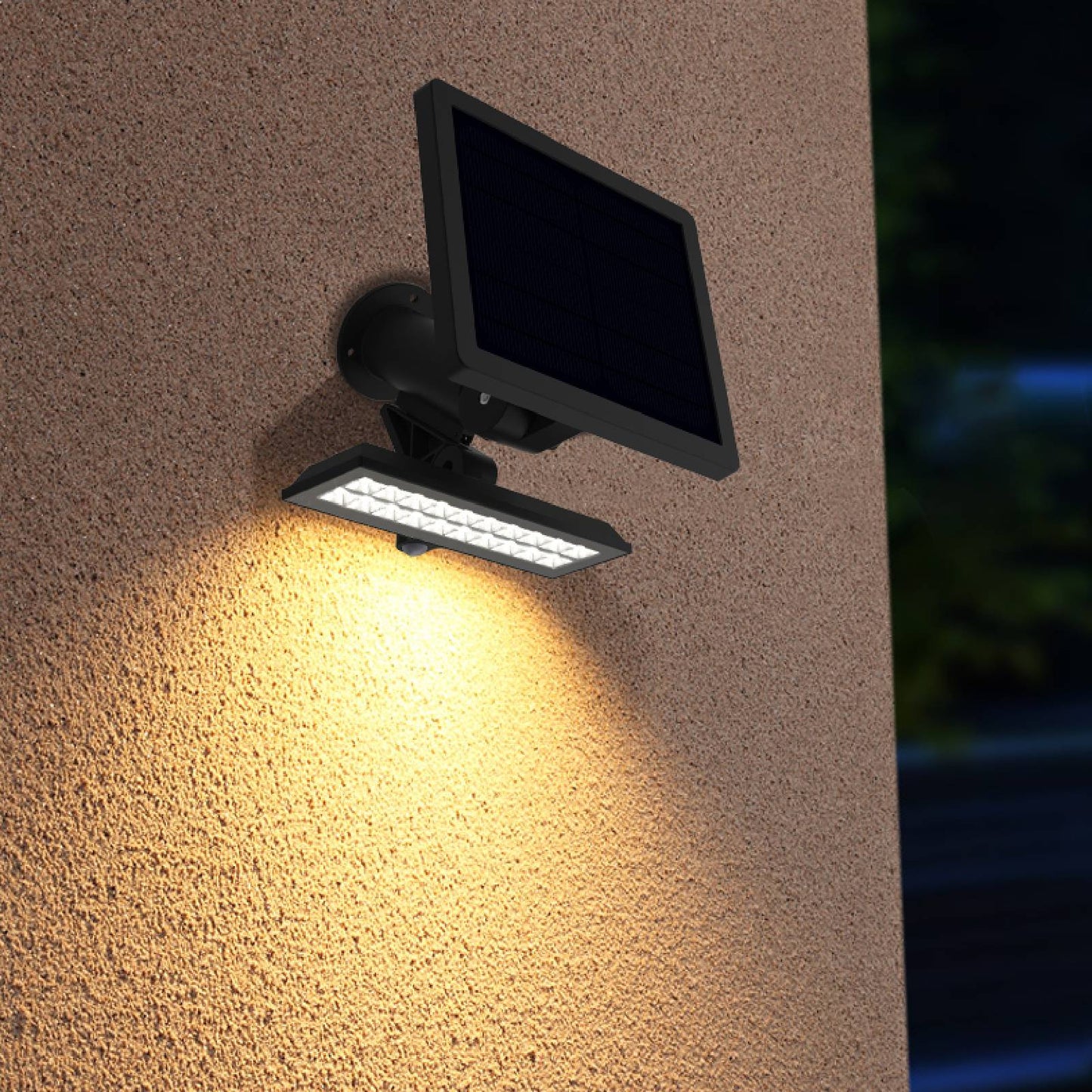 Ultra Starker Solar LED Scheinwerfer mit Bewegungssensor für Garten und Sicherheit