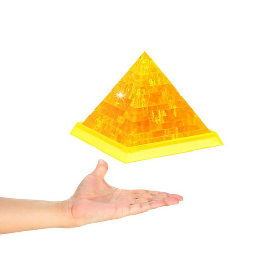 3D Kristallpuzzle Pyramide