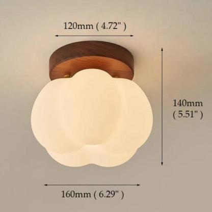 Garduru Flush-Deckenlampe – Verspielt & Warm LED-Beleuchtung für Jeden Raum