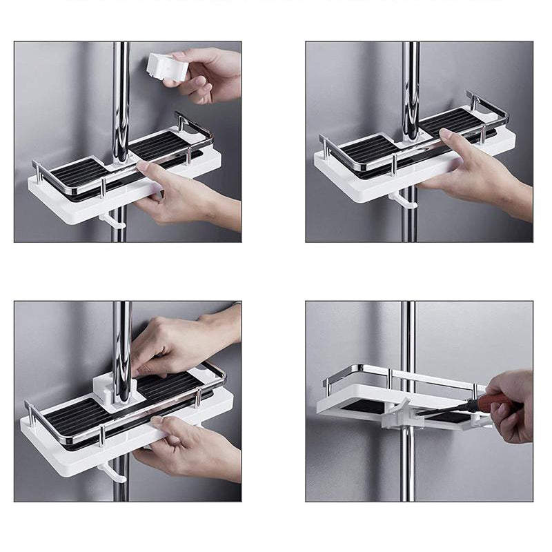 Minimalistisches Duschregal – Kompakte