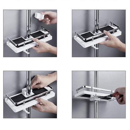 Minimalistisches Duschregal – Kompakte
