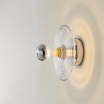 Vintage LED Wandleuchte aus Glas – Nostalgischer Charme mit modernem Design
