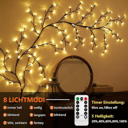 Garduru Weinreben-Lichterkette