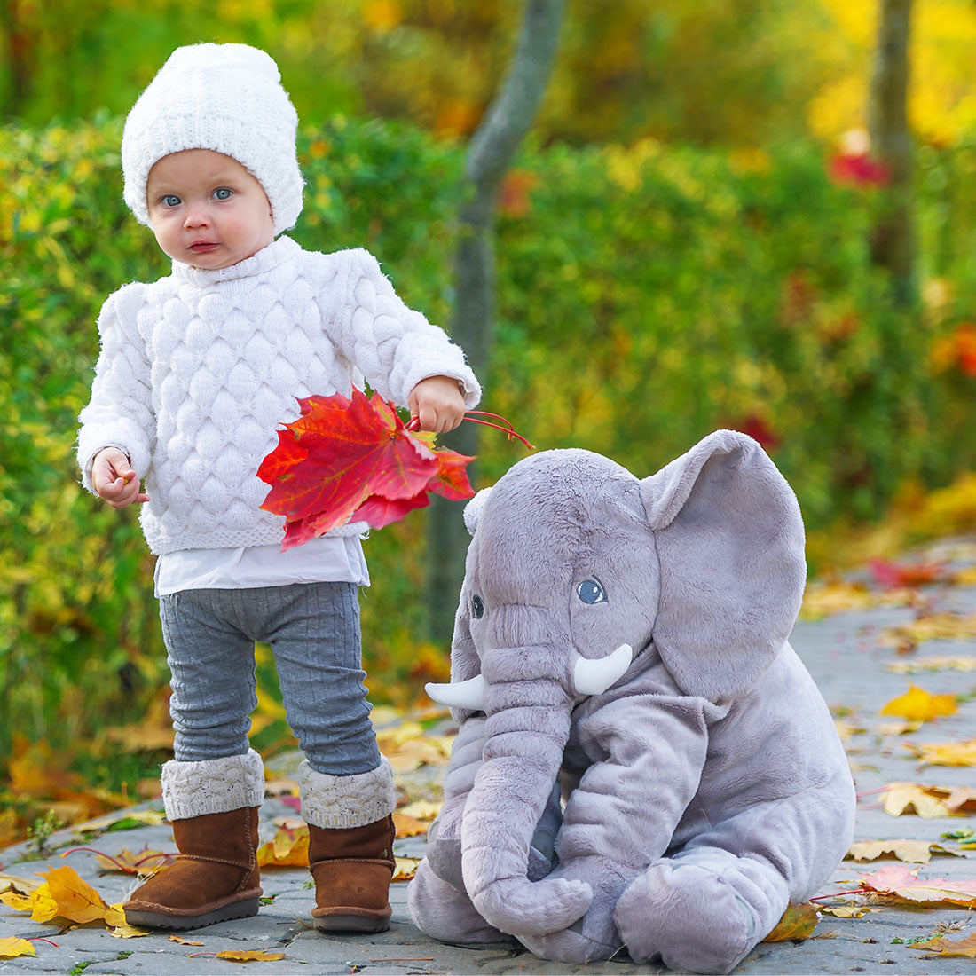 Kuschelkissen Elefantenbaby