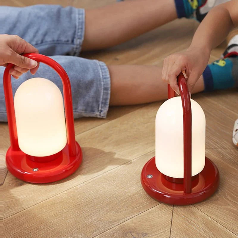 Retro Stil Wiederaufladbare Tischlampe