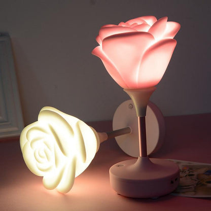 Romantische Rosenlampe