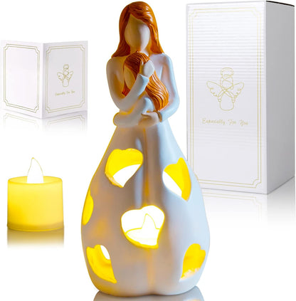 Tischlampe Romantisch Harz Warmes Herz Licht