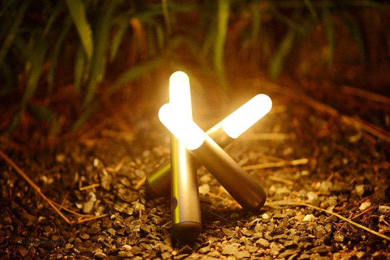 Garduru Stick LED Tischleuchte – Tragbare & Dimmbare Ambientelampe (Wiederaufladbar, IP65)