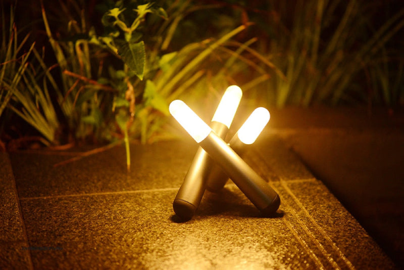 Garduru Stick LED Tischleuchte – Tragbare & Dimmbare Ambientelampe (Wiederaufladbar, IP65)