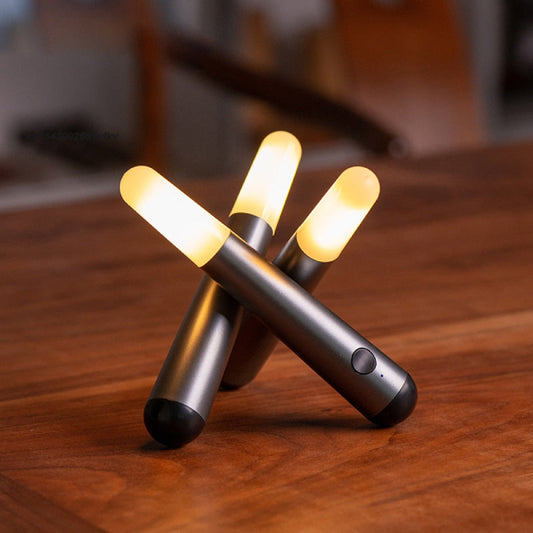 Garduru Stick LED Tischleuchte – Tragbare & Dimmbare Ambientelampe (Wiederaufladbar, IP65)