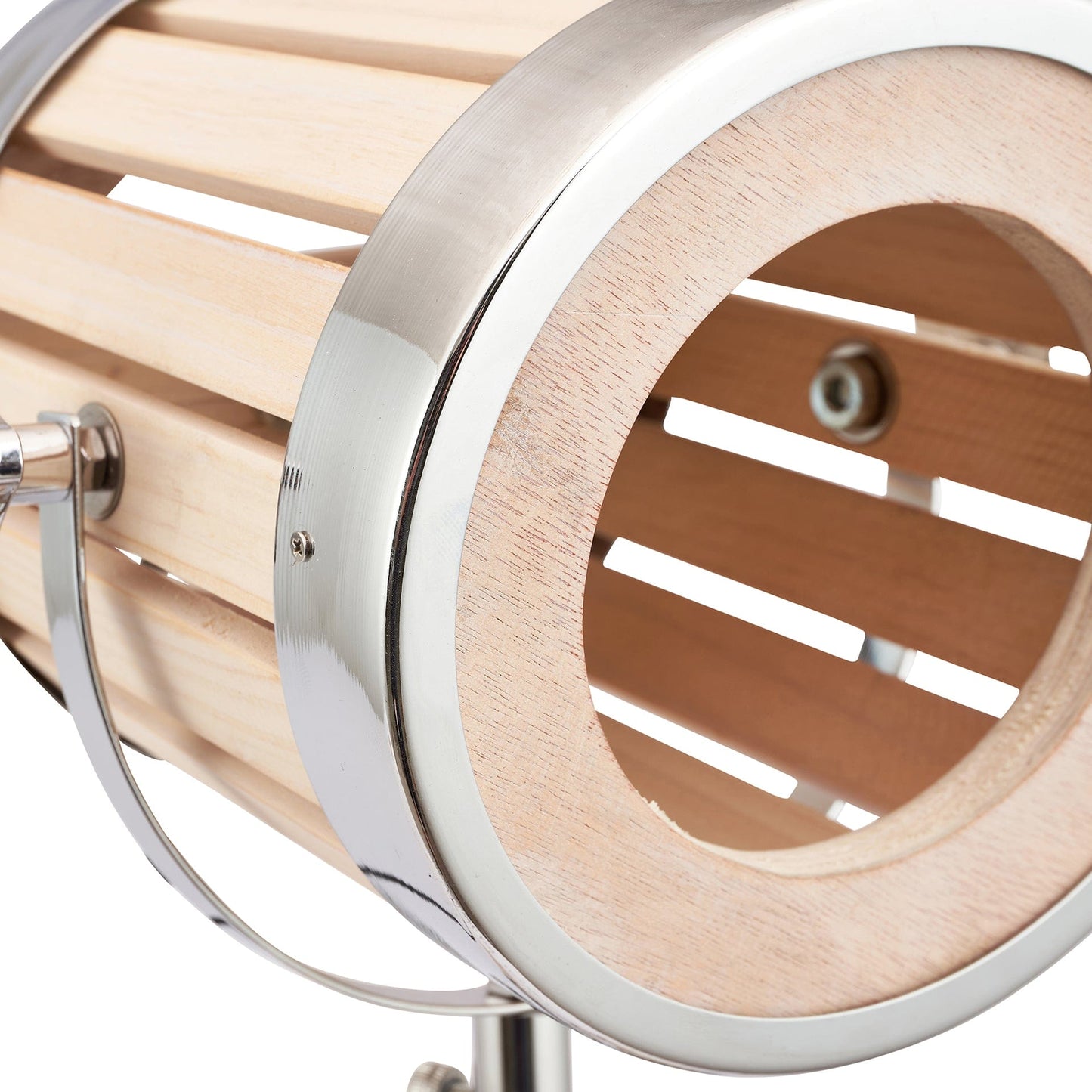 Formby natürliche Holz Marine Dreibein Tischlampe