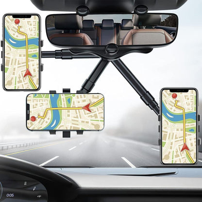 Luxora Universeller Auto Innenspiegel Freisprecheinrichtungs-Handyhalter