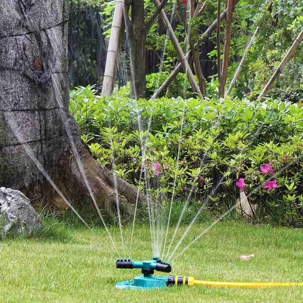 Verstellbarer Garten Sprinkler – Effiziente Rasenbewässerung mit 360° Sprühfunktion