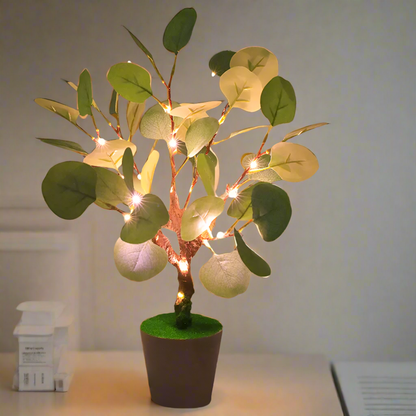 LED Nachtlampe Weihnachtszweige mit USB – Sanfte und Elegante Beleuchtung
