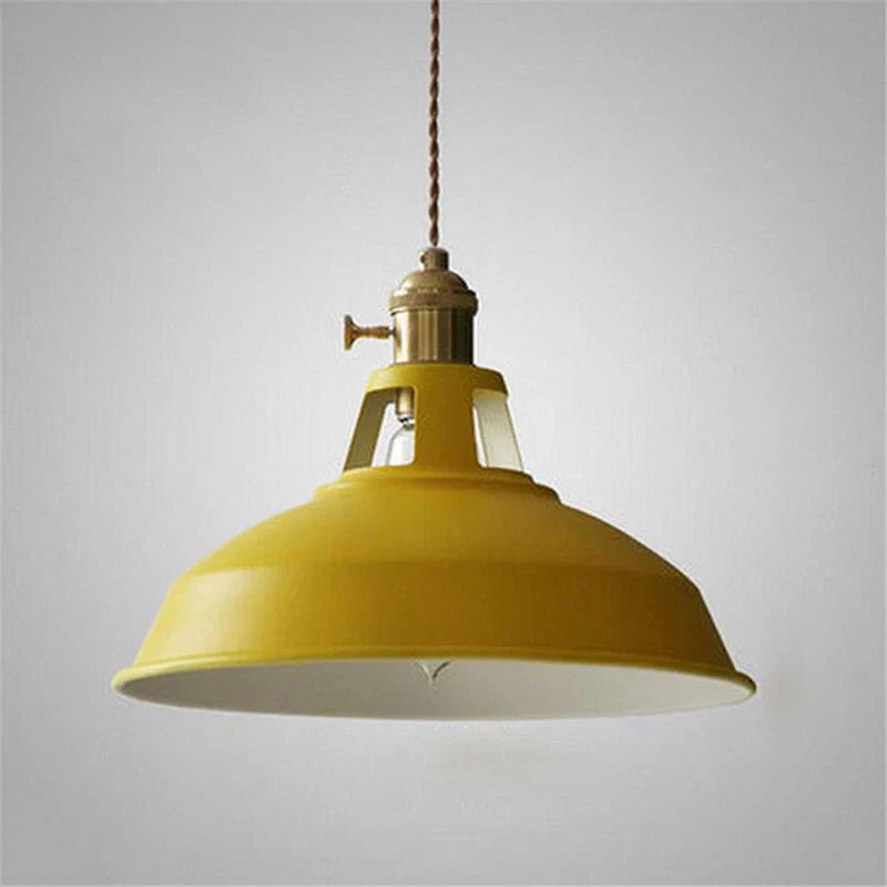 Pendelleuchte Industrielle Metall Bunte Deckenlampe