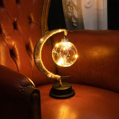 Tischlampe LED Mondlicht für Schlafzimmer