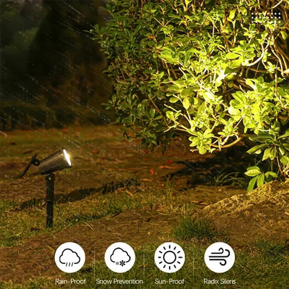 LED Solar Spotlight Lichter für den Garten