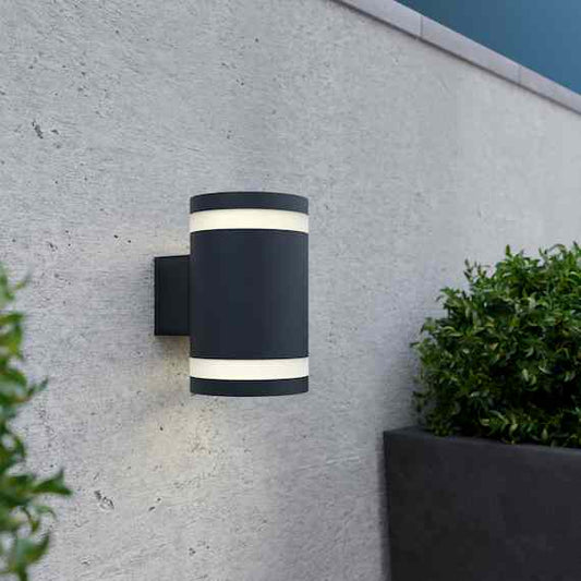 Außenwandleuchte Solar LED wasserdicht Updown